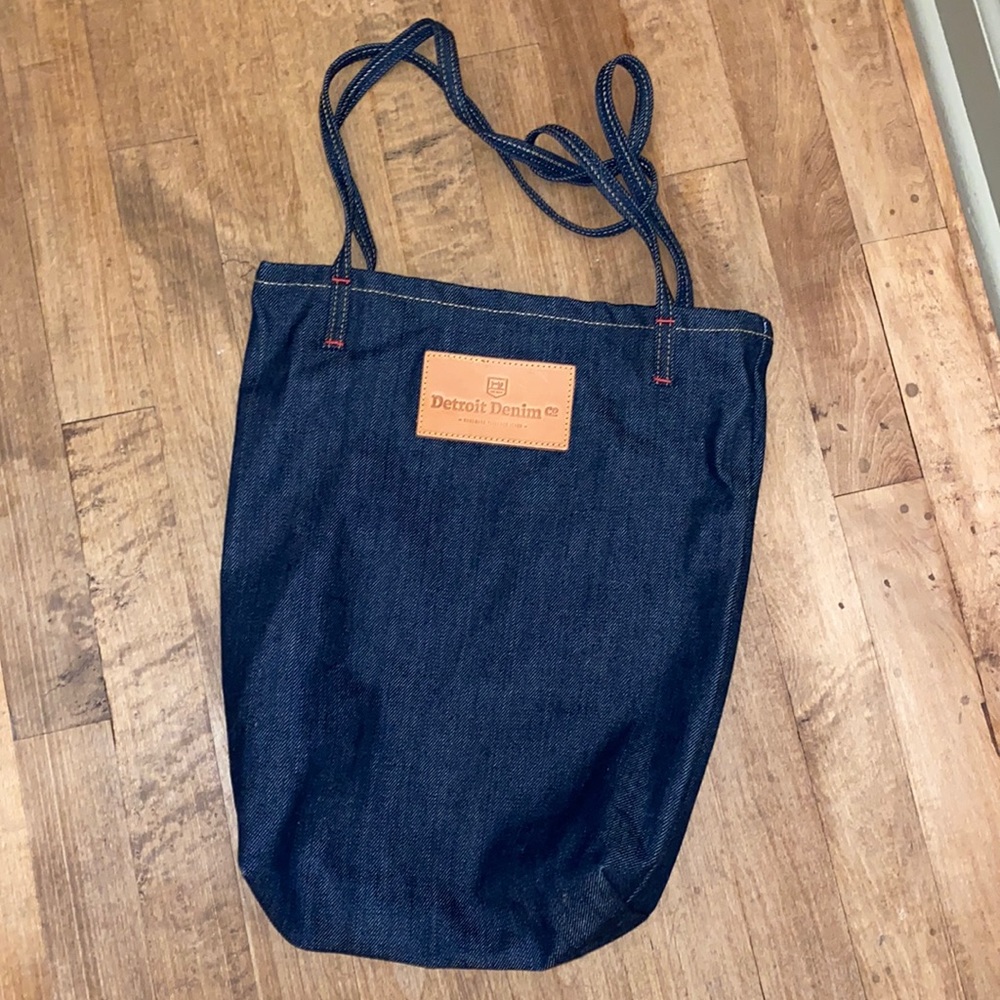 NEW Detroit denim custom bag